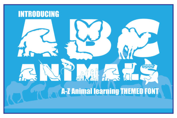 ABC Animals: A Display Font That Captures Attention in Modern Campaigns