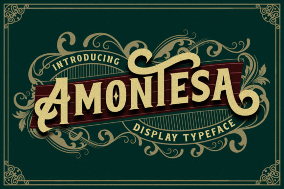 Amontesa: A Font for a Business That Looks Confident