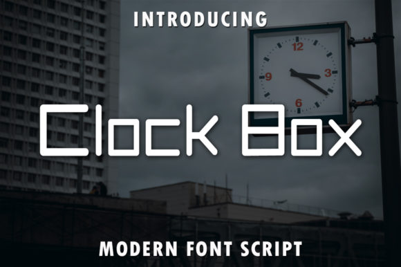Choosing Clock Box Font to Build a Consistent Brand Identity
