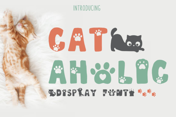 Choosing the Cat-Aholic Font for My Creative Products
