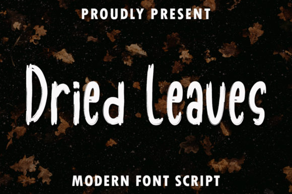 Dried Leaves: A Display Font for Modern Marketing Visuals