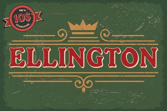 Ellington: A Display Font for Defining Brand Character