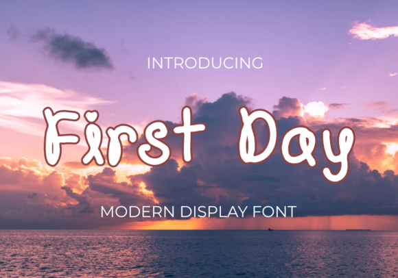 First Day Font Review: A Modern Display Typeface for Fresh Brand Identities