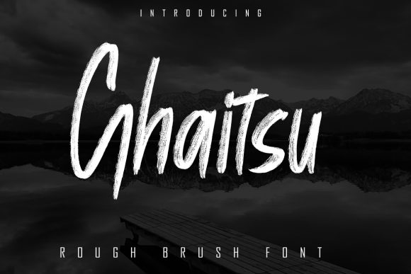Ghaitsu Font: Elevating Digital Designs with Texture