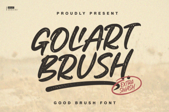 Goliart Brush: A Font for Editorial Adventure