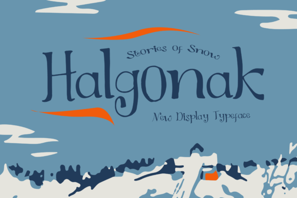 Halgonak: Your Secret to a Handmade Craft Font