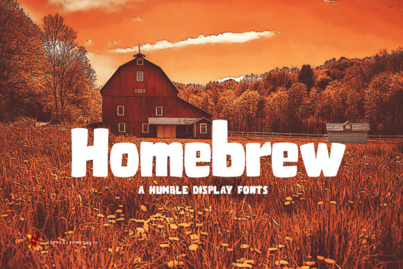 Homebrew Font: A Bold Design Choice for Small Business Branding