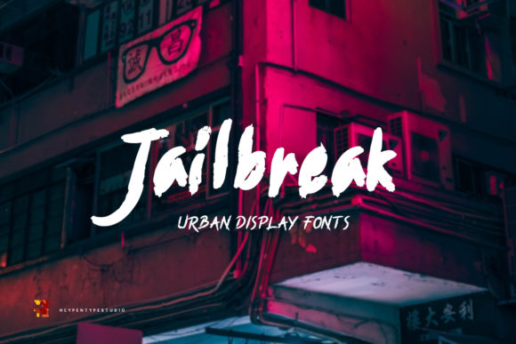 Jailbreak Font: A Quirky, Expressive Display Typeface