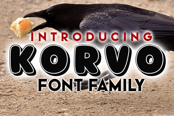 Korvo: A Display Font Designed for Digital Impact