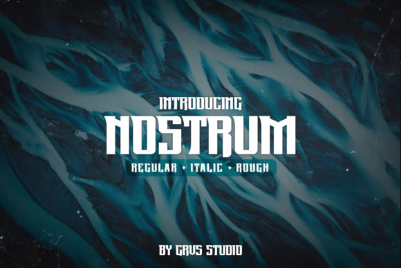 Nostrum: A Display Font for Editorial Identity