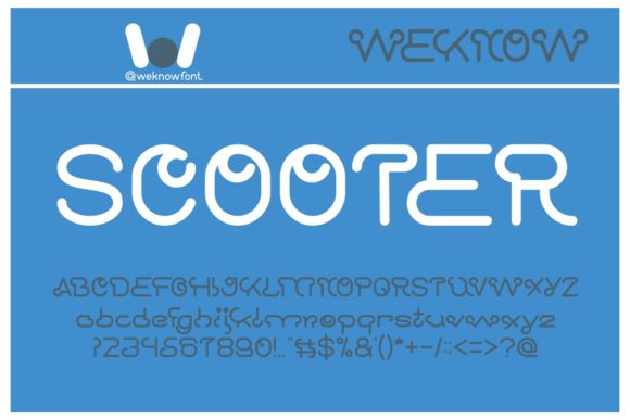 Scooter Experiment: A Designer’s Review of a Display Font with Punch