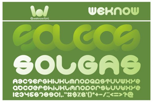 Solgas: A Display Font for Modern Marketing Impact