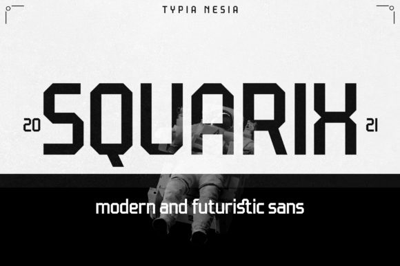 Squarix: A Modern Font for Sharper Business Branding