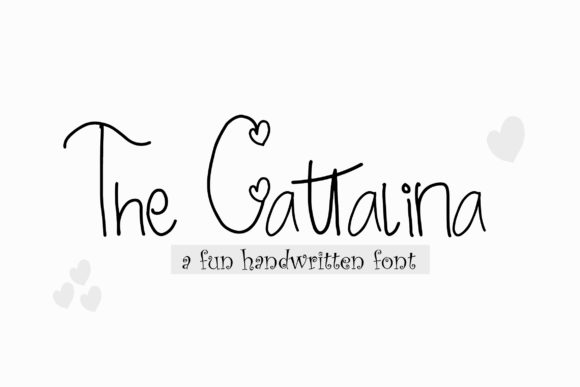 The Cattalina: A Display Font with Expressive Curve and Command
