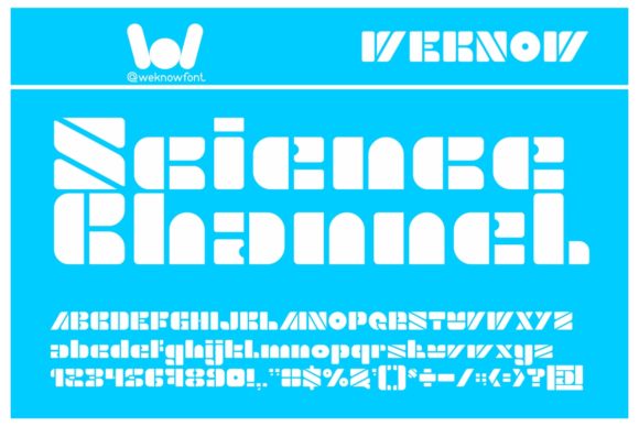 The Science Channel Font: A Design Tool for Modern Visual Communication
