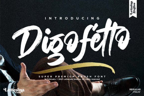 Using Digofetto Font to Build a Consistent and Playful Brand Identity